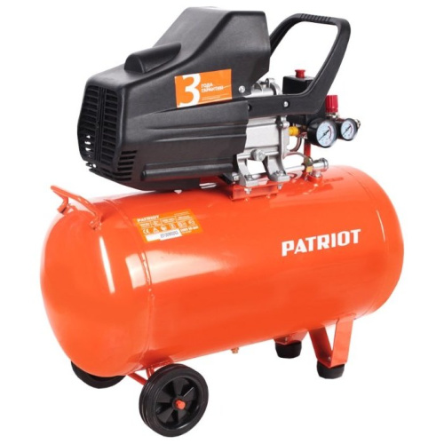 Компрессор поршневой Patriot Euro 50/260 оранжевый