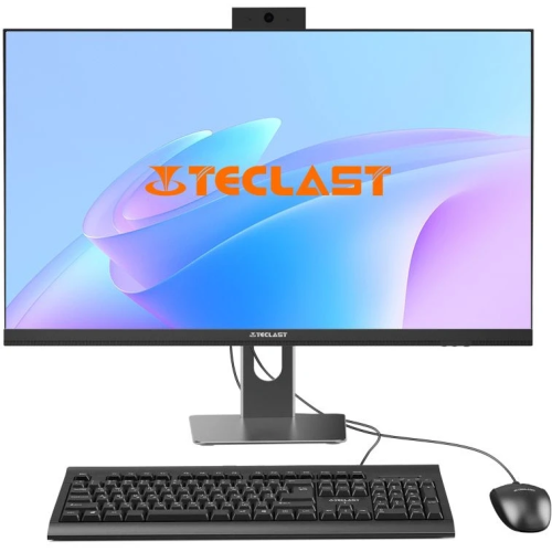 Моноблок Teclast T27 Air (14450HX16G512FKRU) 27" 2K i5 14450HX (2.4) 16Gb SSD512Gb Iris Xe CR Win11Pro GbitEth WiFi BT 120W клавиатура мышь Cam черный