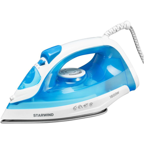 Утюг Starwind SIR2045 голубой/белый