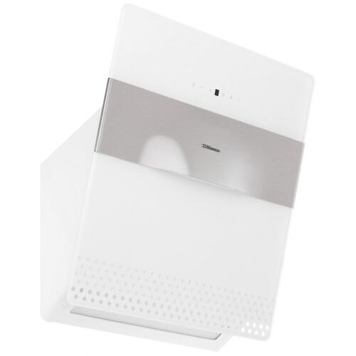 Вытяжка наклонная Hansa OKP6654IWSH белый/серебристый