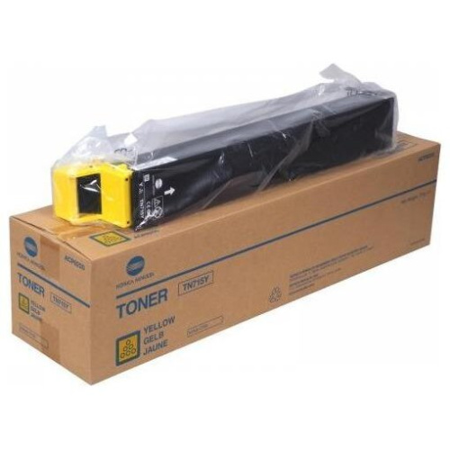 Тонер Konica-Minolta bizhub (ACP8250) C750i/AP C750i желтый TN-715Y