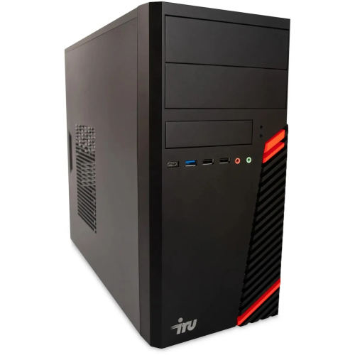 ПК iRU 310SC (2059347) Intel Core i5 12400, DDR4 16ГБ, 512ГБ(SSD), Intel UHD Graphics 730, Windows 11 Professional, черный