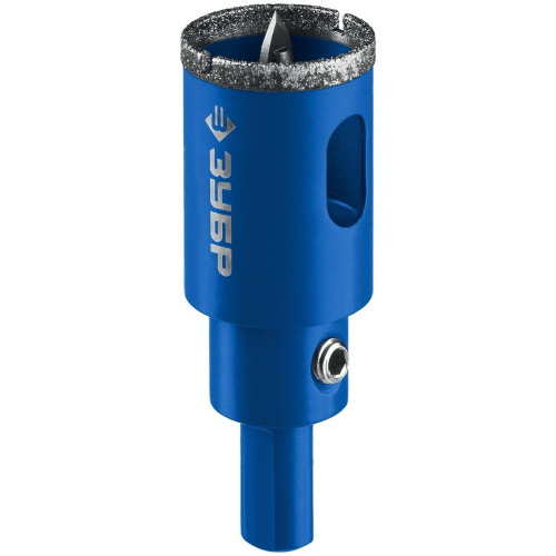 Коронка Зубр 29850-24 по каф/стекл Д-24мм (1пред.) для шуруповертов/дрелей