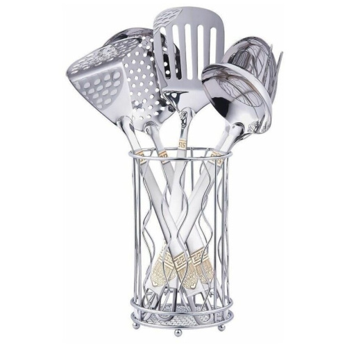 Кухонный набор ZEIDAN Z-2058-01 Версаче 7 предметов нерж