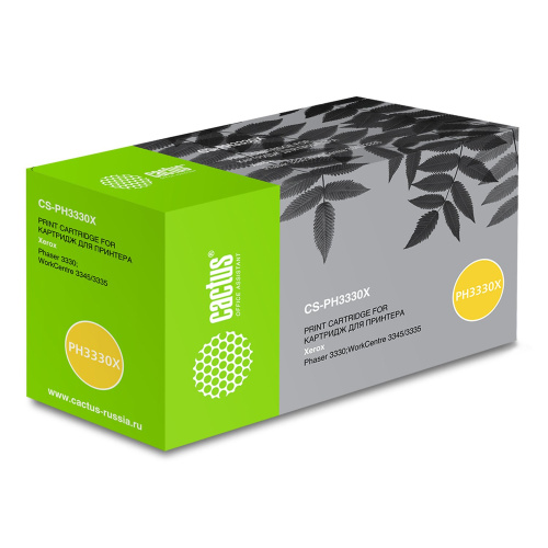 Тонер Картридж Cactus 106R03623 CS-PH3330X черный (15000стр.) для Xerox Phaser 3330/WC3335