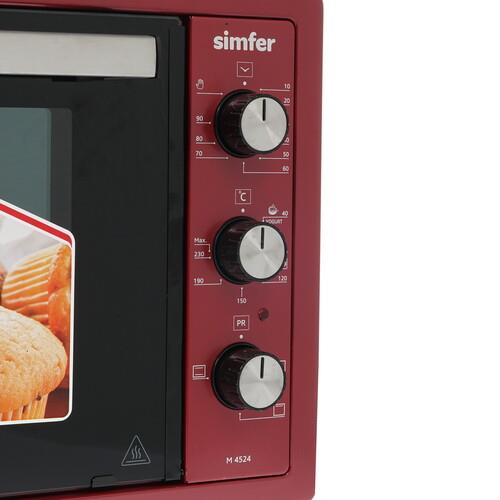 Мини-печь Simfer M4524 красный