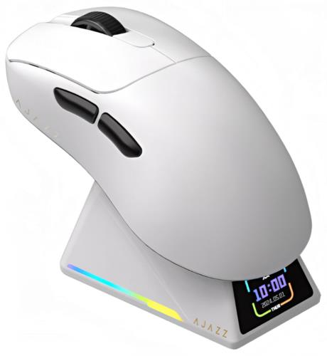 Мышь беспроводная/проводная AJAZZ AJ179 APEX [AJ179APEX-WHITE] белый
