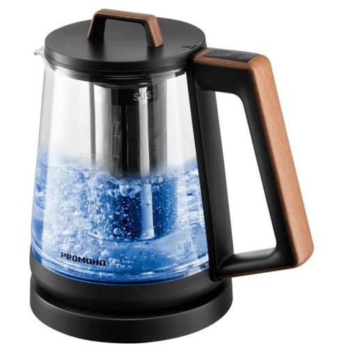Электрочайник REDMOND KG251 Черный с деревом