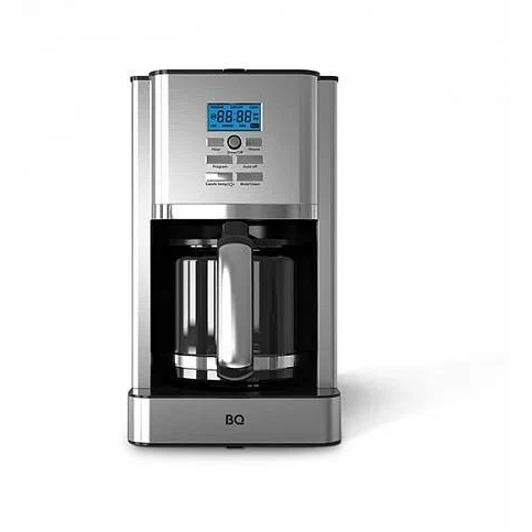 Кофеварка BQ CM1004 Стальной-черный