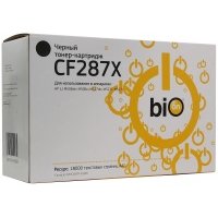 Картридж Bion CF287X для Hp LaserJet M506(dn/x), M527(dn/f) (18'000 стр.) Черный