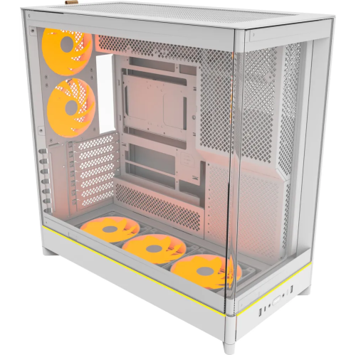 Корпус Montech HS02 Pro White / ATX / 5x120mm ARGB fans hub / HS02 Pro (W)