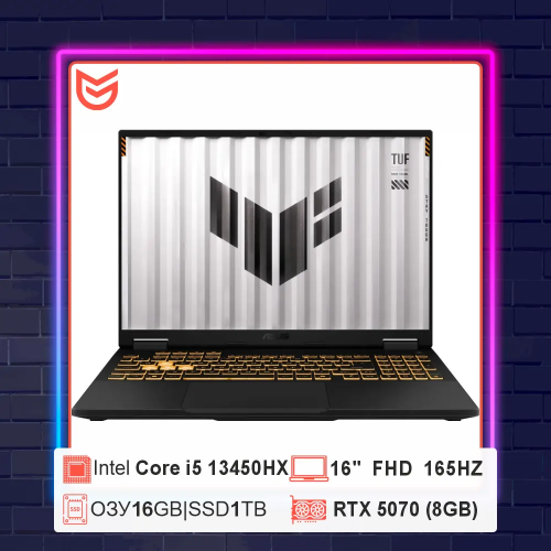 Ноутбук ASUS TUF Gaming F16 FX608JP-RV015 RTX 5070