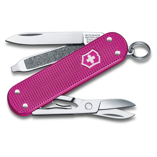 Нож перочинный Victorinox Classic Flamingo Party (0.6221.251G) 58мм 7функц. карт.коробка