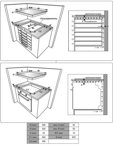 Индукционная варочная поверхность Jacky's JH IW66