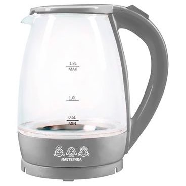 Чайник Мастерица EK-1801М дымчатый