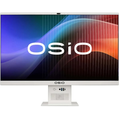 Моноблок Osio BaseLine B240i-024w 23.8" Full HD i3 1115G4 (3) 16Gb SSD512Gb UHDG без ОС GbitEth WiFi BT 84W Cam белый 1920x1080 (RUS)