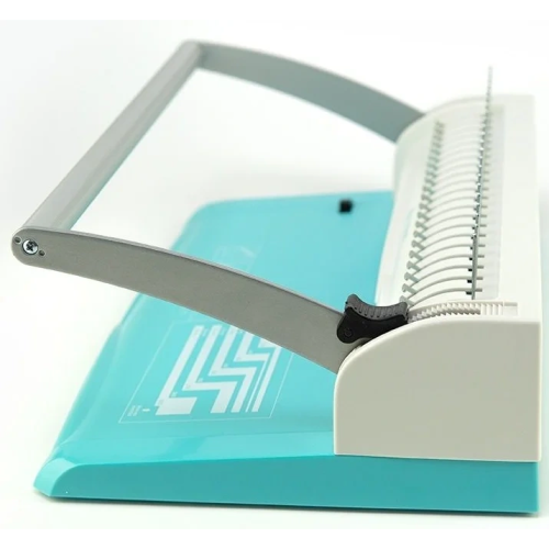 Переплетчик Гелеос БП13ПББ A4/перф.13л.сшив/макс.450л./пластик.пруж. (6-51мм)