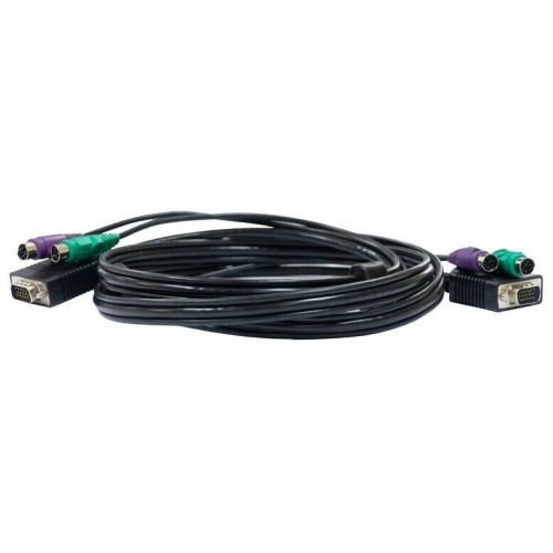 Кабель KVM D-Link DKVM-CB/A4A 1.8м черный Кабель KVM D-Link DKVM-CB/A4A 1.8м черный