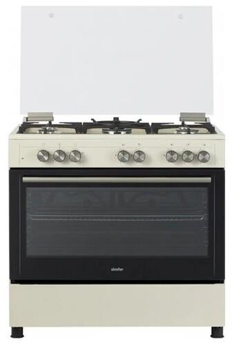 Комбинированная плита Simfer F96MO52001 бежевый