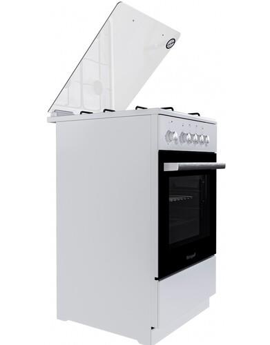 Газовая плита Weissgauff WGS G4G02 WS белый