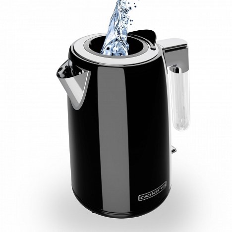 Чайник Polaris PWK 1746CA Water Way Pro 1.7л. черный