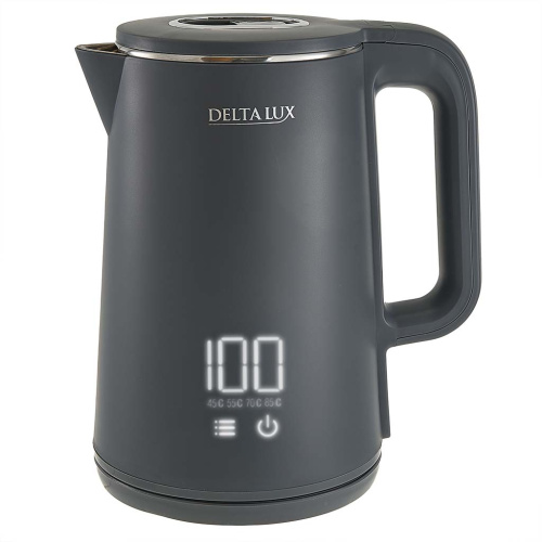 Электрочайник DELTA DE-1023 серый