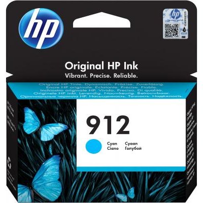 Картридж струйный HP 912 3YL77AE голубой (315стр.) для HP OfficeJet 801x/802x