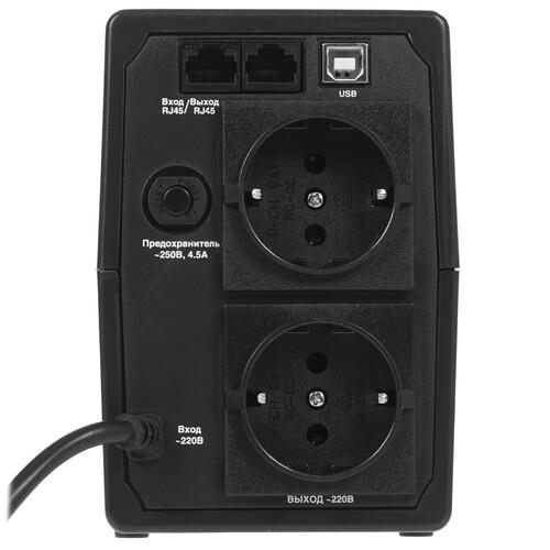 ИБП ExeGate SpecialPro UNB-650.LED.AVR.2SH.RJ.USB