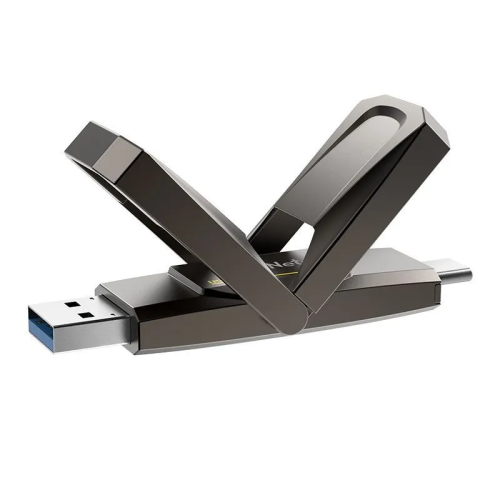 USB-флешка Netac US5 (NT03US5C-256G-32TA), 256Gb, USB3.2, up to 550MB/500MB/s