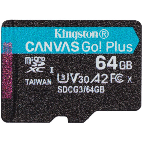 Карта памяти KINGSTON (SDCG3/64GBSP) MICRO SDXC 64GB UHS-I