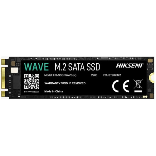 SSD HIKSEMI Wave(N) (HS-SSD-WAVE(N) 256G) 256Gb M.2 (SATA3, up to 560/480MBs, 3D NAND, 70TBW)