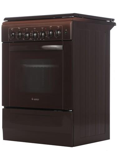 Комбинированная плита Gefest 6102-02 0001 коричневый