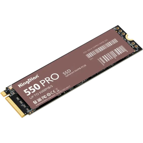 SSD KingDian G48 550Pro (G48 550Pro NVME M.2-1TB) 1Tb, M.2 2280, PCI-E 4.0 x4, 5050/4600MBs, NVMe, 600TBW