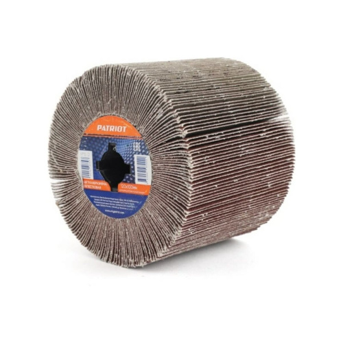 Щетка абразивная лепестковая для брашировальных машин Patriot 823010023 120х100ммР80