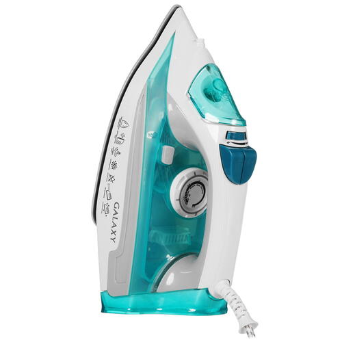 Утюг Galaxy GL6127 белый/бирюзовый