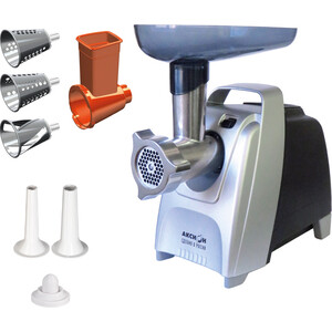 Мясорубка Аксион М 62.03 черный-серебристый