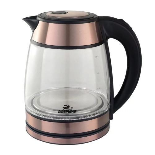 Электрочайник ДОБРЫНЯ DO-1262 медь 1.8л