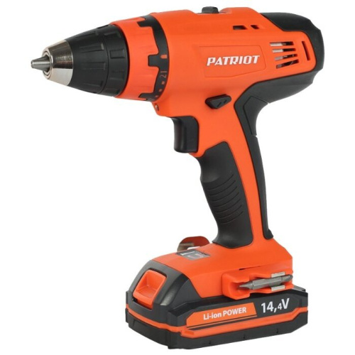 Дрель-шуруповерт Patriot BR 140Li (кейс в комплекте)