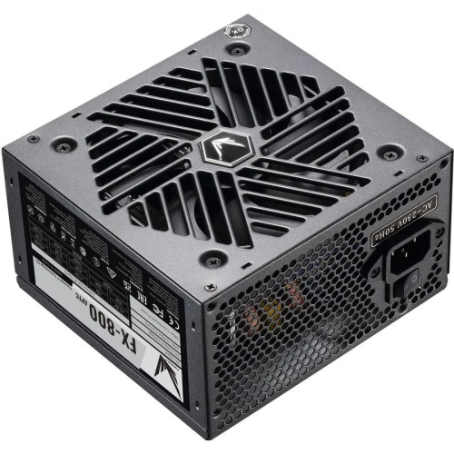 Блок питания Formula FX-800 ATX 800W (24+4+4pin) APFC 120mm fan 4xSATA RTL