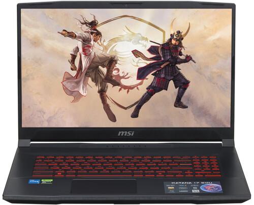 17.3" Ноутбук MSI GF76 Katana B12UCX-1473XRU черный
