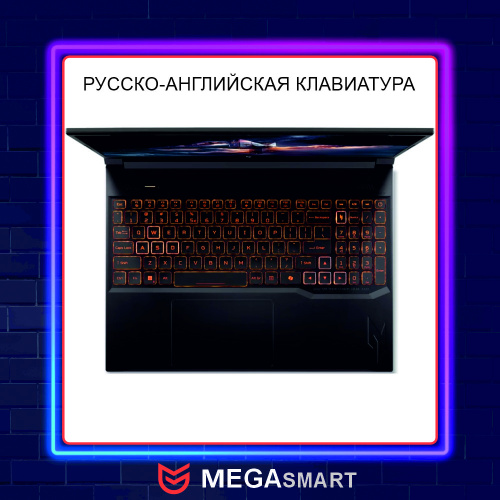 Ноутбук игровой Acer Nitro V 16 ANV16-42-R96P 16", IPS, AMD Ryzen 7 260 3.8ГГц, 8-ядерный, 16ГБ DDR5, 512ГБ SSD, NVIDIA GeForce RTX 5050 для ноутбуков - 8 ГБ, Windows 11 Home, черный [nh.u2naa.003]