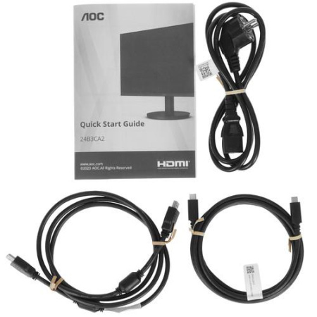 23.8" Монитор AOC 24B3CA2 черный