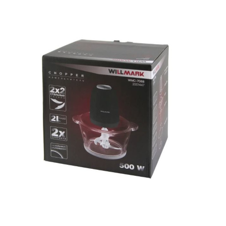 Измельчитель WILLMARK WMC-7088 черный