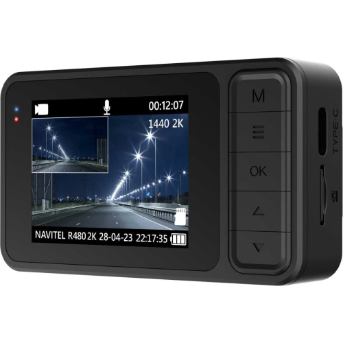 Видеорегистратор Navitel R480 2K черный