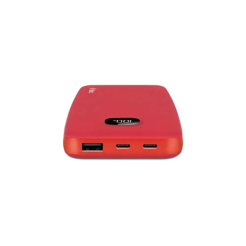 Внешний аккумулятор TTEC 2BB209GK ChargeUp Pro LCD 10000mAh PD 20W Powerbank Red