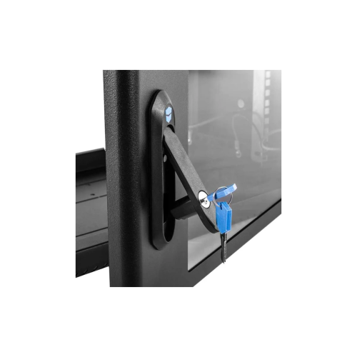 Шкаф коммутационный ЦМО ШРН-6.350-9005 настенный 6U 600x350мм черный