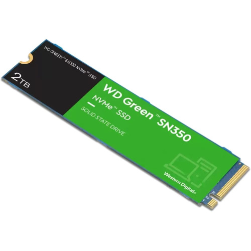 SSD WD Green SN350 WDS200T3G0C 2ТБ M2.2280 NVMe (QLC)