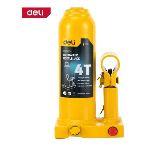 Домкрат бутылочный Deli DQ71004 4 т