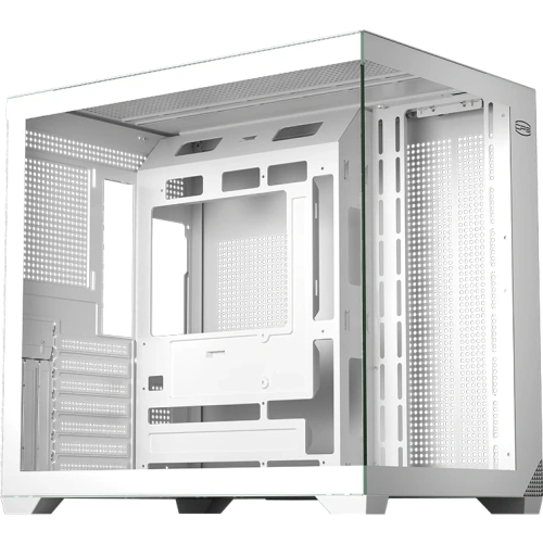 Корпус PcCooler C3T700 WH, без БП Midi-Tower, TG, no fans, 1xUSB-A 3.0 + 2.0 1xUSB-C, ATX, mITX White