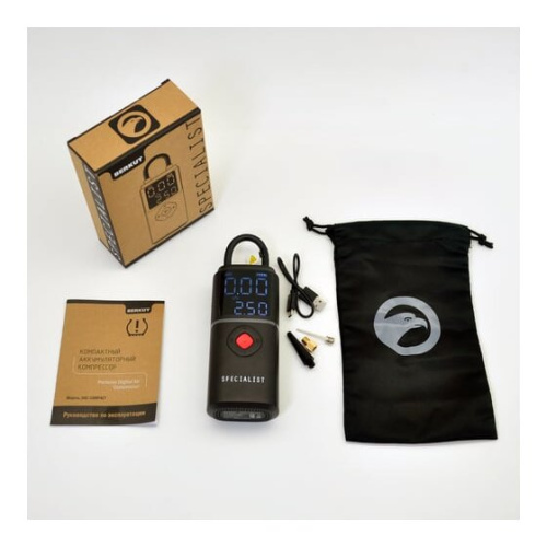 Автомобильный компрессор Berkut DAC-compact 12л/мин шланг 0.10м